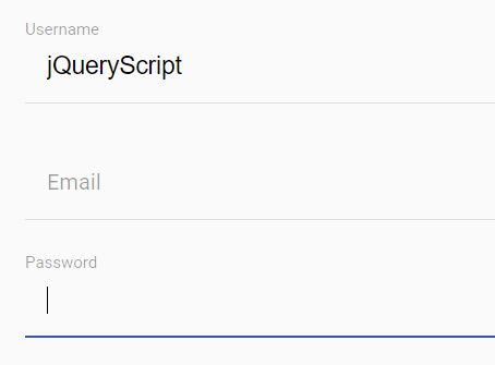 Creating Material Design Input Fields With jQuery AddInput - Download Creating Material Design Input Fields With jQuery - AddInput