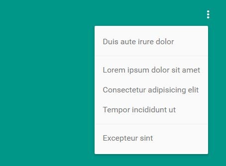 Material Design Dropdown Menu Plugin For jQuery menu js - Download Material Design Dropdown Menu Plugin For jQuery - menu.js