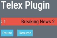 Small News Scroller Plugin with jQuery jQuery UI Telex 200x135 - Download Small News Scroller Plugin with jQuery and jQuery UI - Telex