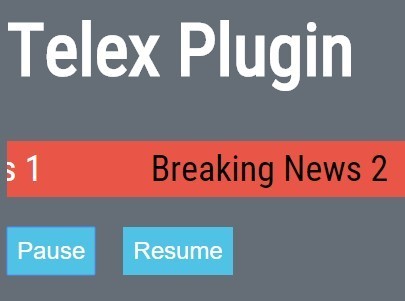 Small News Scroller Plugin with jQuery jQuery UI Telex - Download Small News Scroller Plugin with jQuery and jQuery UI - Telex