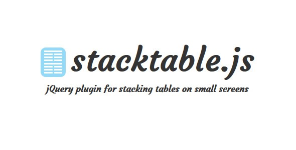 Stacking Tables On Small Screens with jQuery stacktable - Download Stacking Tables On Small Screens with jQuery - stacktable