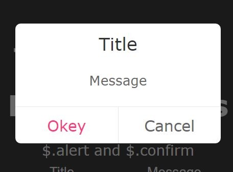 iOS Style Alert And Confirm Dialog Plugin alert confirm js - Download iOS-Style Alert And Confirm Dialog Plugin - alert-confirm.js