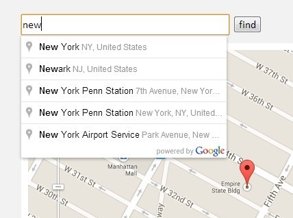 jQuery Geocoding Places Autocomplete with Google Maps API geocomplete - Download jQuery Geocoding and Places Autocomplete with Google Maps API - geocomplete