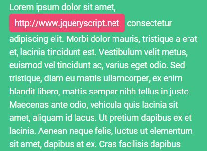 jQuery Plugin For Turning Plain URLs Into Links linkItUp - Download jQuery Plugin For Turning Plain URLs Into Links - linkItUp