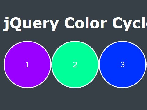 jQuery Plugin To Animate Background Colors Color Cycle - Download jQuery Plugin To Animate Background Colors - Color Cycle