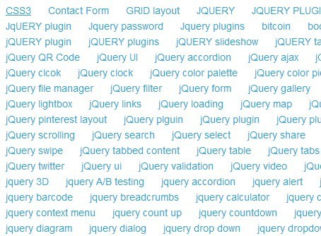 jQuery Plugin To Display Your Tumblr Blog Tags On The Website Tumblr Cloud Tag - Download jQuery Plugin To Display Your Tumblr Blog's Tags On The Website - Tumblr Cloud Tag
