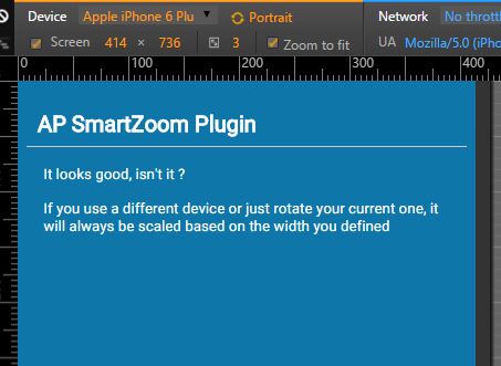 jQuery Plugin To Scale Web Content Based On Specific Width Smartzoom - Download jQuery Plugin To Scale Web Content Based On Specific Width - Smartzoom