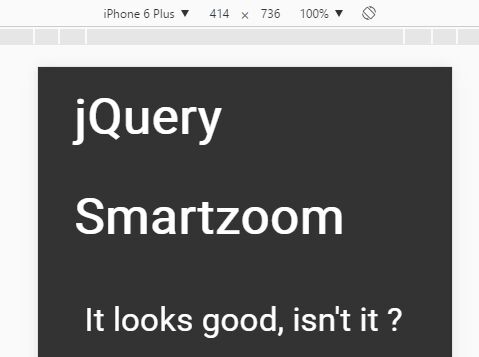 jQuery Plugin To Scale Web Elements Based On Screen Size Smartzoom - Download jQuery Plugin To Scale Web Elements Based On Screen Size - Smartzoom