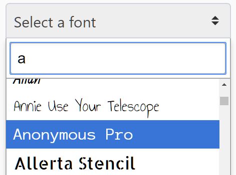 system google font picker - Free Download System/Google Font Picker With Live Preview - Fontselect