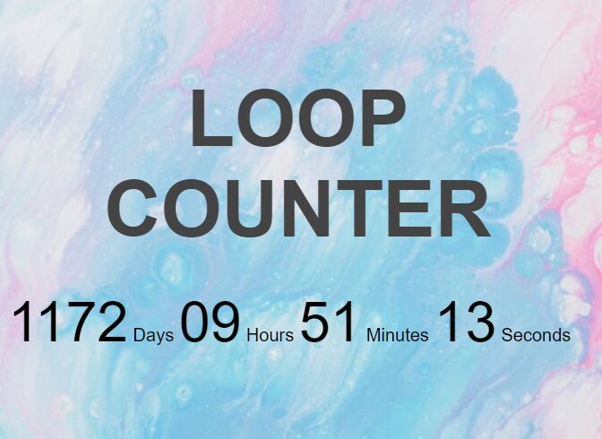 countdown date loop counter - Free Download Countdown From A Specific Date - jQuery Loopcounter