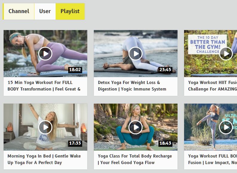 youtube video gallery youram - Free Download Responsive Youtube Video Gallery Plugin - jQuery YouRam