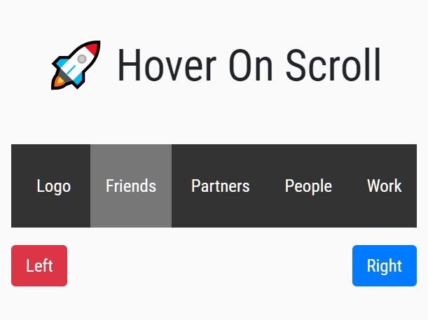 hover to scroll - Free Download Horizontal Hover To Scroll In jQuery - hoverscroll