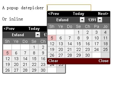 jQuery Plugin for World Calendars calendars - Free Download jQuery Plugin for World Calendars - calendars
