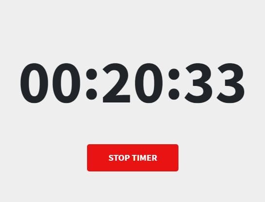 stopwatch countdown app - Free Download Minimal Stopwatch & Countdown App In jQuery - js-timer