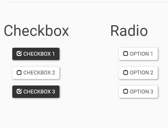 Checkbox Radio To Toggle Buttons jQuery Bootstrap -