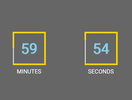 animated square countdown - Free Download Animated Square Countdown Clock In jQuery