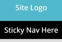 smooth sticky header 200x135 - Free Download Sliding Hamburger Navbar With jQuery And CSS