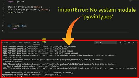 th 52 - Top 10 Fixes for Pywintypes ImportError in Python