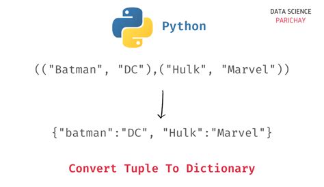 th 701 - Convert Python Tuples to Dictionaries with Ease