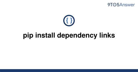 th 71 - Streamline Installations with Pip Dependency Links