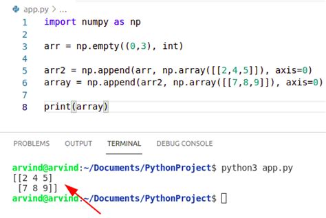 th 25 - Python Tips: Creating and Appending to an Empty Array in Numpy