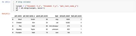 th 372 - Efficient Python Pandas Dataframe Column Dropping with Int Index