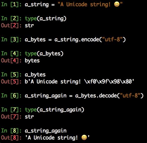 th 454 - Creating Unicode Strings with Python3: A Beginner's Guide