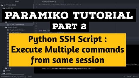 th 267 - Streamline Your Session: Executing Multiple Commands in Python's Paramiko