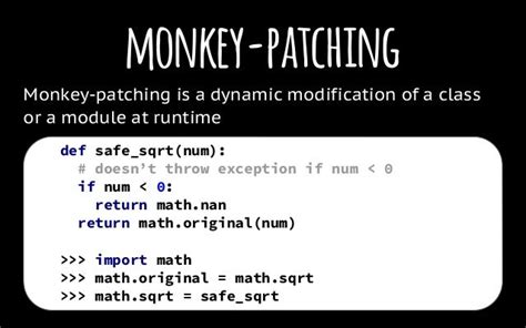 th 361 - Python Hack: Monkey Patching Class in External Module