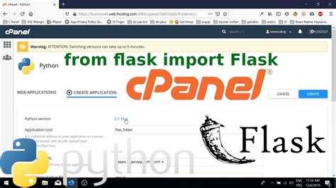 th 381 - Python Flask App Routing in cPanel: Root URL Access Limitations