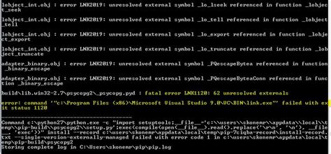 th 180 - Troubleshooting: Psycopg2 Install Error in Python Pip