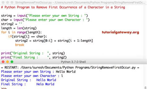 th 207 - Python Tips: How to Replace the First Occurrence of a String in Python