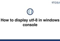 th 287 200x135 - Effortlessly display UTF-8 in Windows console: A guide