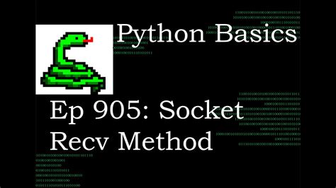 th 358 - Python Socket.Recv(): Detecting Message End for Efficient Communication