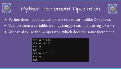 th 416 - Boost Your Python Integer Increments: A Guide to ++ Operator [Duplicate]