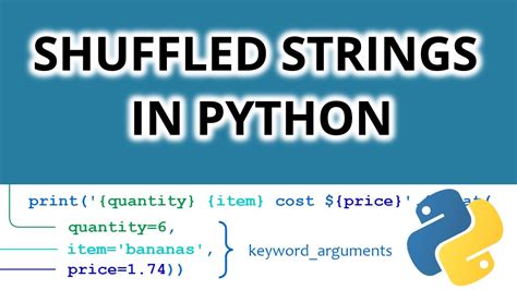th 568 - Efficiently Shuffle String in Python: A Step-by-Step Guide