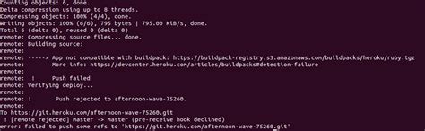 th 574 - Heroku Buildpack Incompatibility Issues Promote App Compatibility Errors