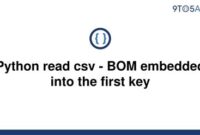 th 608 200x135 - Python Reads CSV with BOM Embedded in First Key: A Guide
