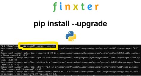 Upgrade A Package Using Pip -