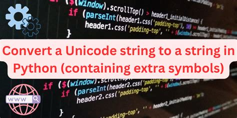 th 305 - Decode URL-encoded Unicode string in Python: A step-by-step guide