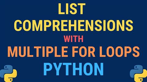 th 352 - List Comprehensions Vs For-Each Loops in Python: Which is Better?