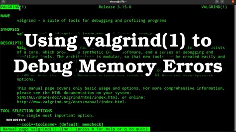 th 541 - Valgrind for Python: A Guide to Debugging.