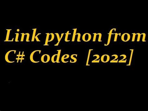 th 552 - Seamlessly Integrate Python and C++ with These Easy Steps