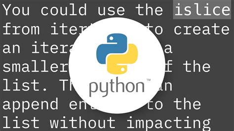 th 185 - Python List Iteration: Adding Elements on the Fly