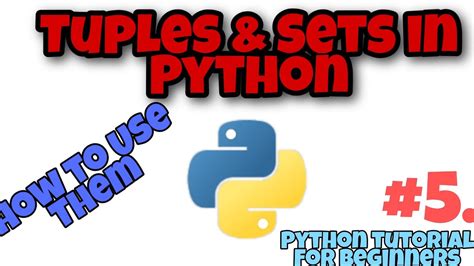 th 235 - Python Code to Find Disjoint Sets from Tuples or Sets