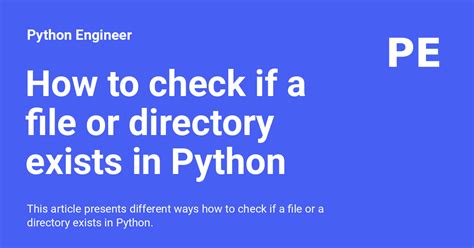 th 433 - Python Tips: Verify Path Validity without Creating Files in Python