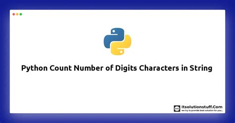 th 444 - How to Count Characters in Python Strings - Tutorial Guide