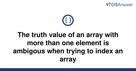 th 477 - The Ambiguity of Indexing Arrays with Multiple Elements [Duplicate]