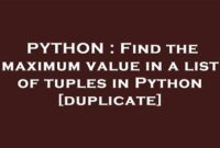 th 512 200x135 - 10 Easy Steps: Finding Max Value in Tuple List