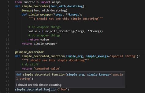 th - Efficient Python Decorator Guide for Docstring Handling